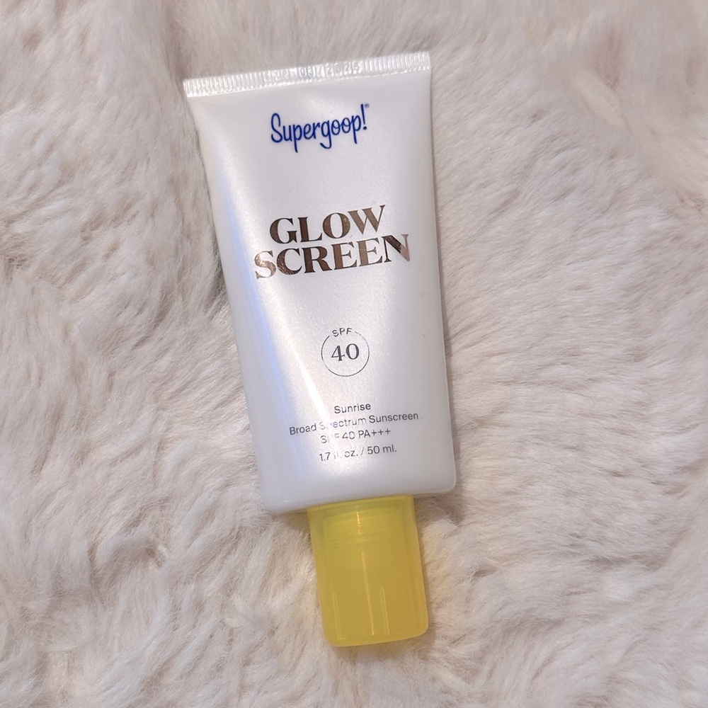 New Supergoop Glow Screen sunscreen